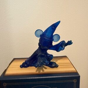 Disney Blue  Sorcerer’s apprentice Mickey Mouse Figurine